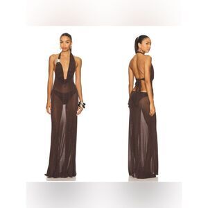 cantha asymmetric cut out maxi dress in lagoon Jaded London | Dresses | Bb2 Nwt Jaded London Cantha Asymmetric Cut Out Maxi Dress In Lagoon